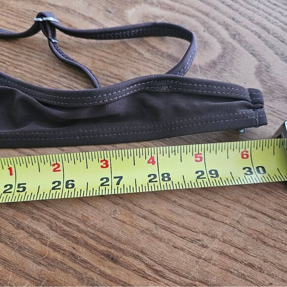 SHEIN Brown Bikini Set Women’s Large | Stylish Swimwear Crop Top & Bottom NEW - Picture 4 of 5